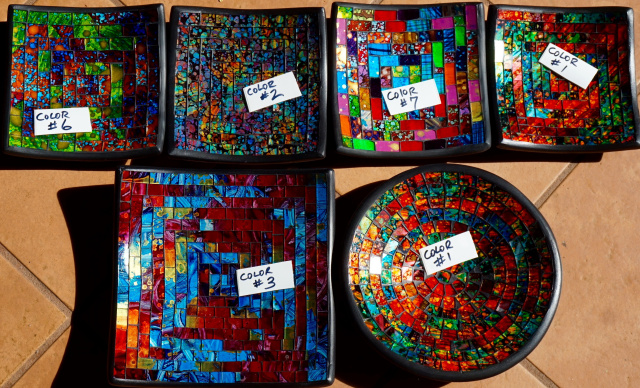 Mosaic Large Centerpiece Bowl – From Bali to Us